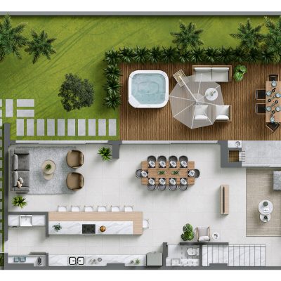 Apartamento à venda no Le Blanc Brava Résidence