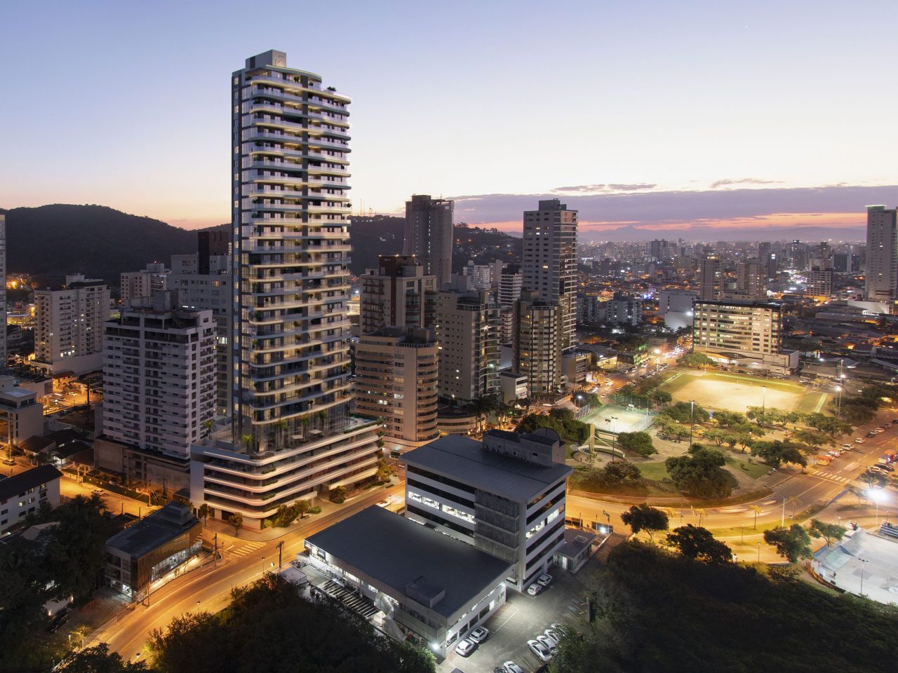 Apartamento no Edifício Lotisa Skyline